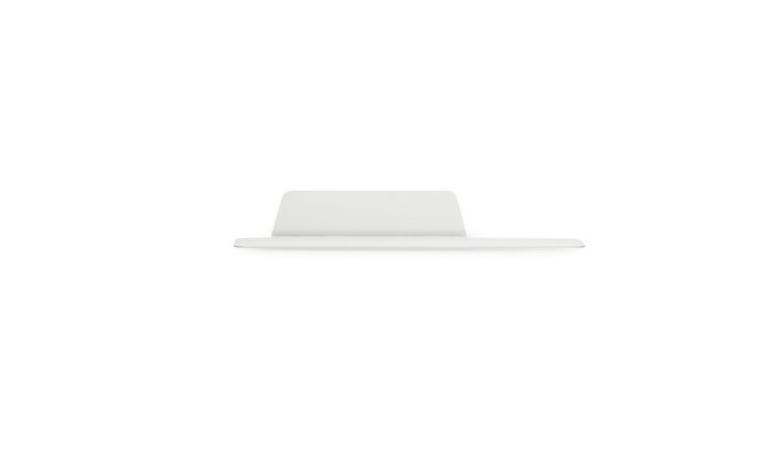 Normann Copenhagen Estantería de pared Jet de 80 cm, color blanco.