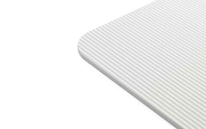 Normann Copenhagen Estantería de pared Jet de 80 cm, color blanco.