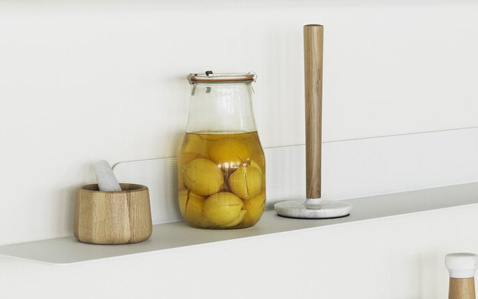 Normann Copenhagen Jet vägghylla 160cm vit