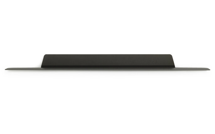 Normann Copenhagen Mensola a muro Jet da 160 cm, nera.