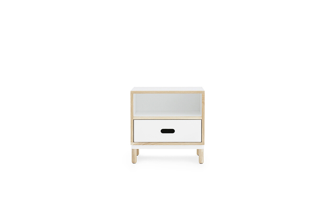 Normann Copenhagen Kabino nachtkastje wit