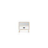 Normann Copenhagen Kabino nattbord hvitt