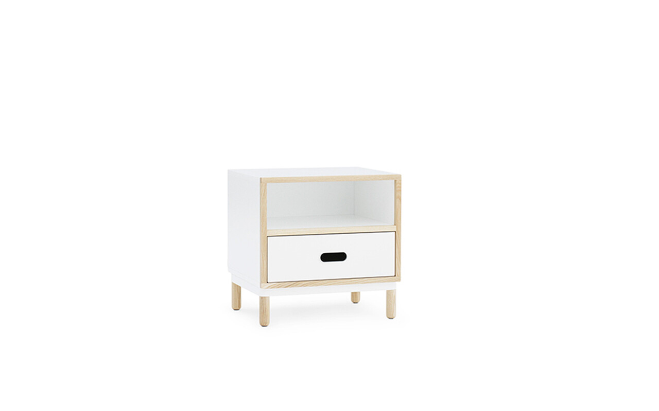Normann Copenhagen Kabino sengebord hvid
