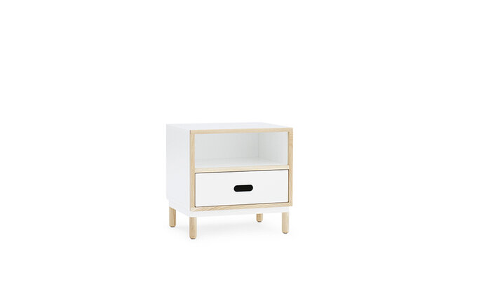 Normann Copenhagen Comodino Kabino bianco