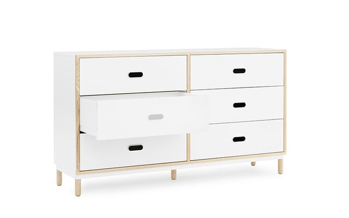 Normann Copenhagen Kabino sideboard with 6 drawers white