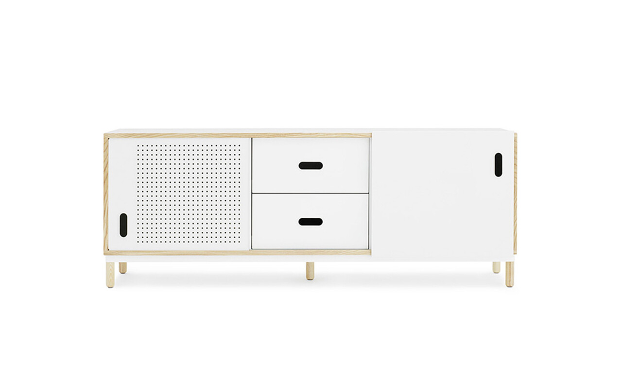 Normann Copenhagen Kabino Sideboard mit Schubladen, weiß