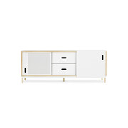 Normann Copenhagen Kabino skänk med lådor vit