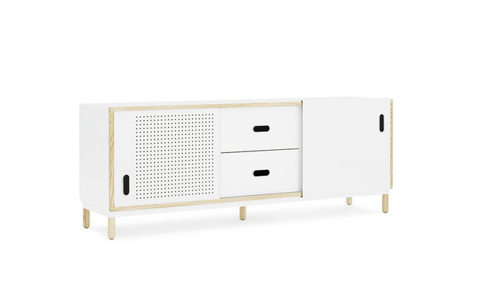 Normann Copenhagen Aparador Kabino con cajones blanco