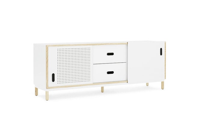 Normann Copenhagen Buffet Kabino avec tiroirs blancs