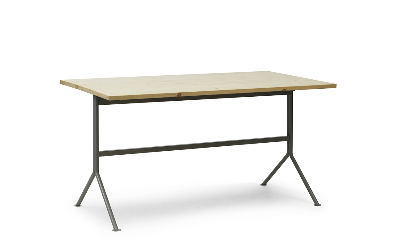 Normann Copenhagen Kip bureau grey steel/pine