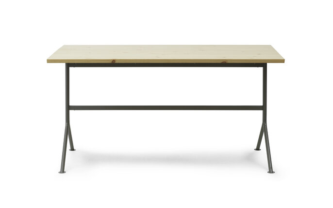 Normann Copenhagen Kip bureau grey steel/pine