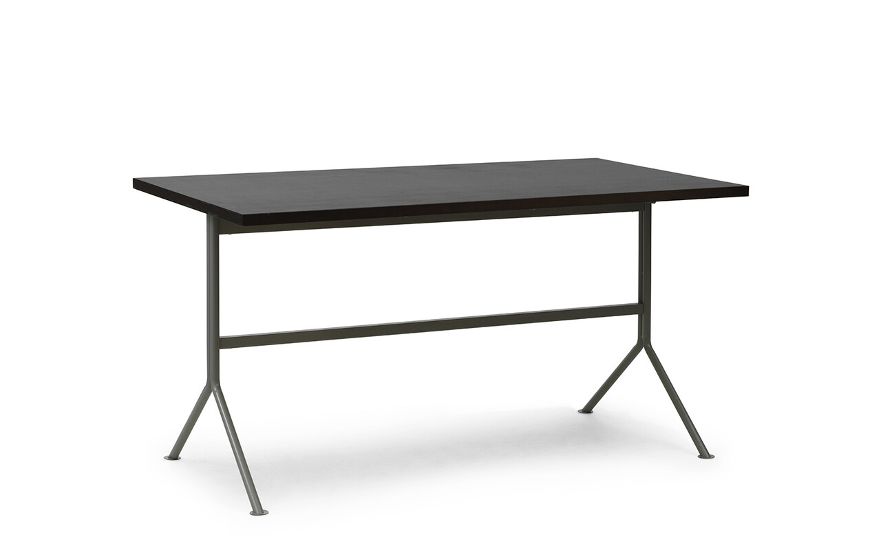 Normann Copenhagen Kip bureau grey steel/dark brown