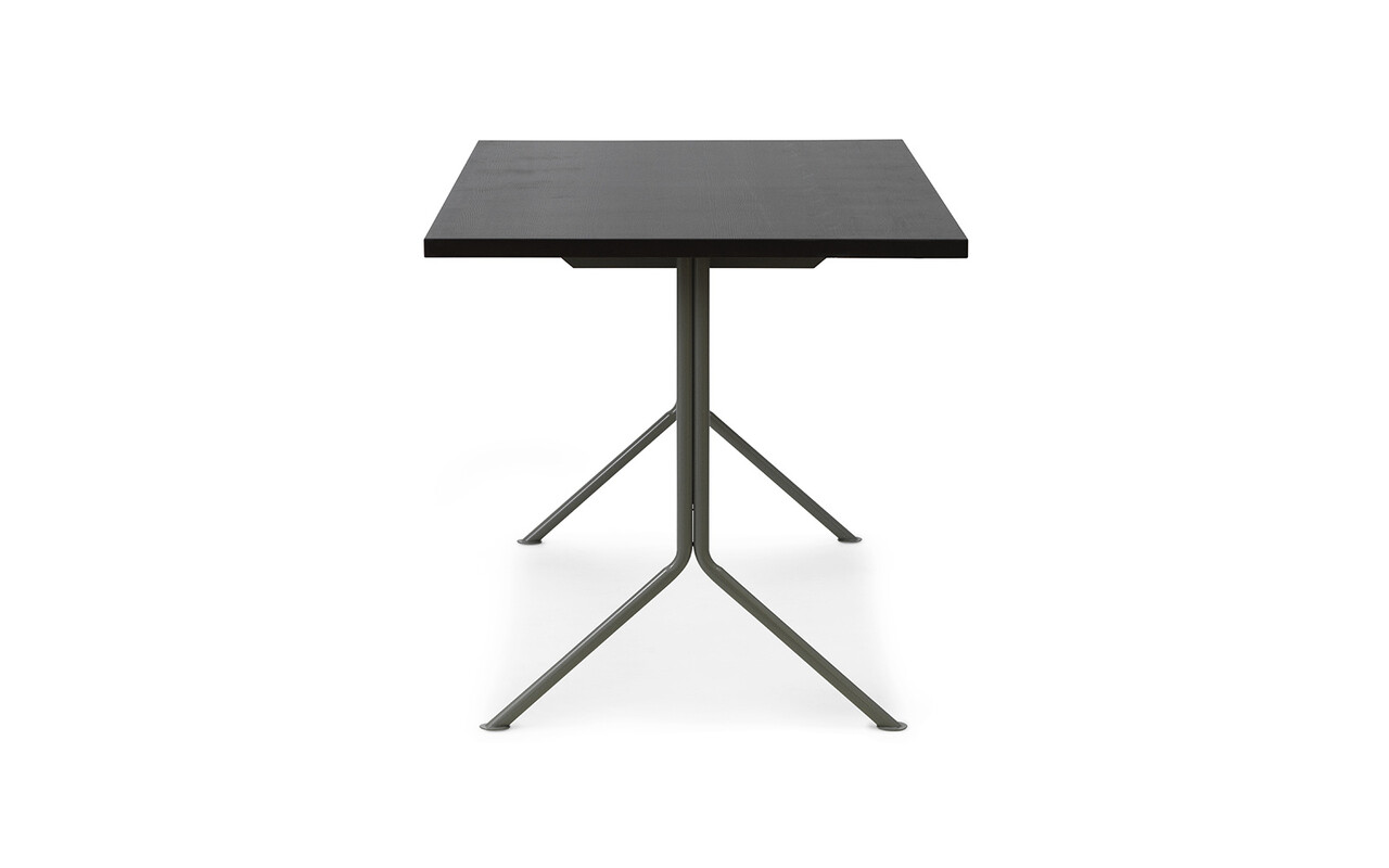 Normann Copenhagen Kip desk gray steel/dark brown