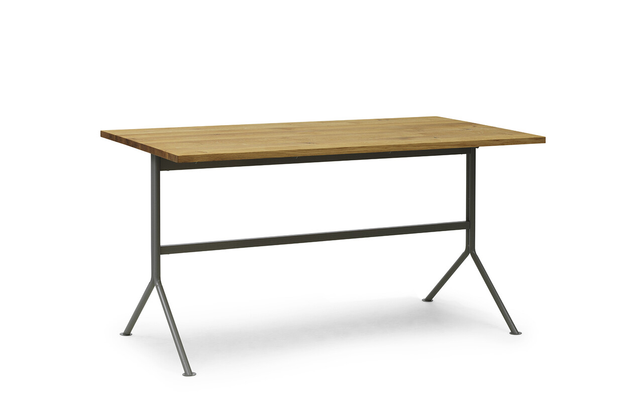 Normann Copenhagen Kip bureau grey steel/oak