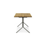 Normann Copenhagen Kip skrivebord grå stål/eg