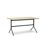 Normann Copenhagen Scrivania a forma di pollo in acciaio nero/pino
