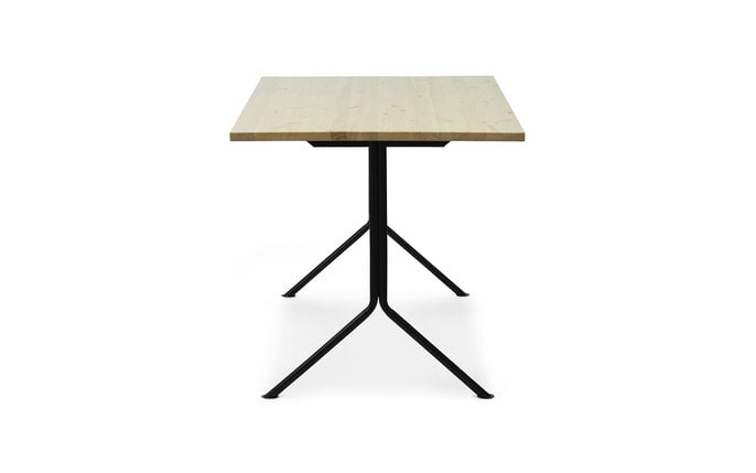 Normann Copenhagen Chicken desk black steel/pine