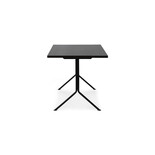 Normann Copenhagen Kip Schreibtisch, schwarzer Stahl/dunkelbraun