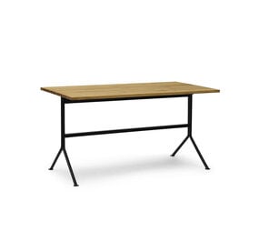 Normann Copenhagen Chicken desk black steel/oak