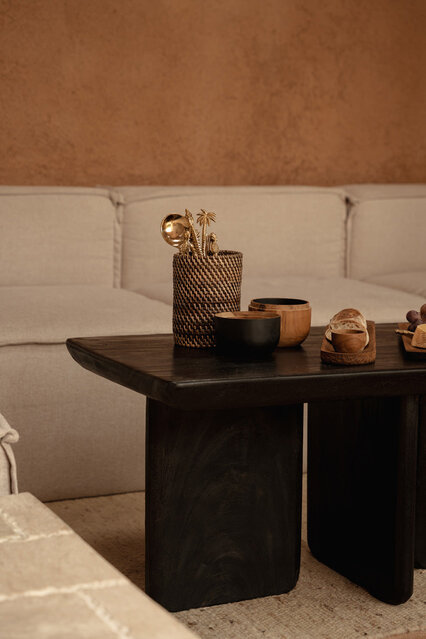 Bazar Bizar De Obsidian salontafel - Zwart Bazar Bizar De Obsidian salontafel - Zwart