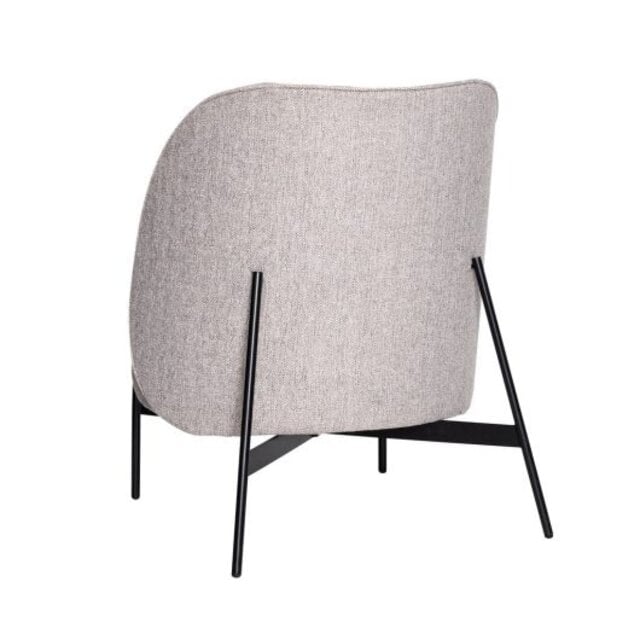 Hubsch Sillón de salón gris claro