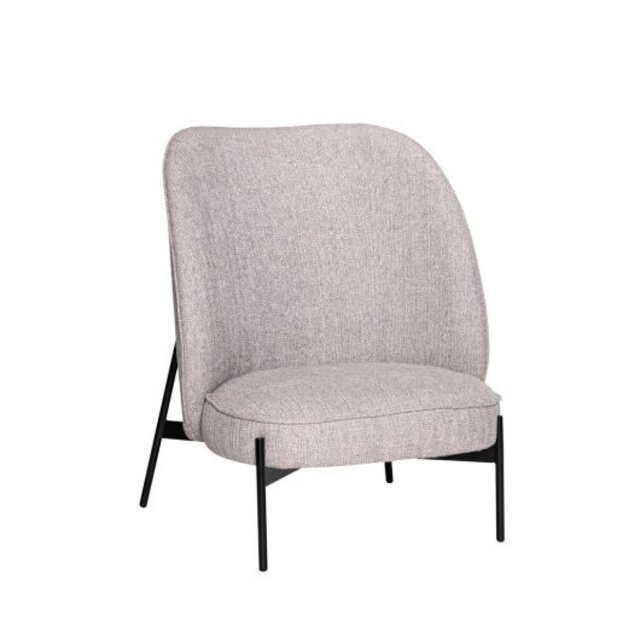 Hubsch Area loungestoel lichtgrijs