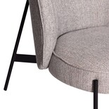 Hubsch Area lounge chair light grey