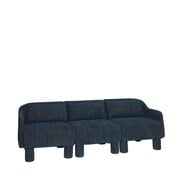 Hubsch Sofá Elegance azul oscuro