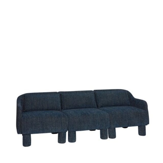 Hubsch Elegance soffa mörkblå