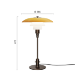 Louis Poulsen PH 3/2 bordlampe i jubileumsutgave