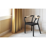 Normann Copenhagen Sedia Knot nera/natura