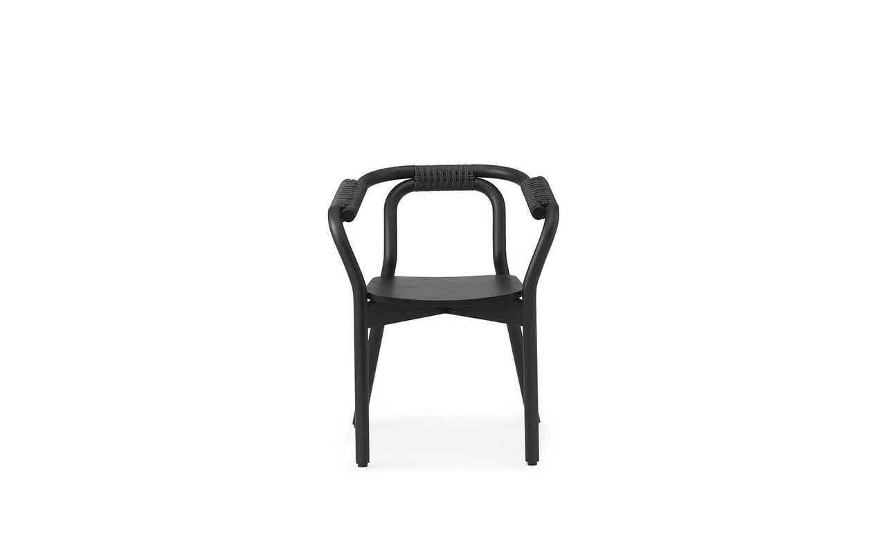 Normann Copenhagen Sedia Knot nera/nera