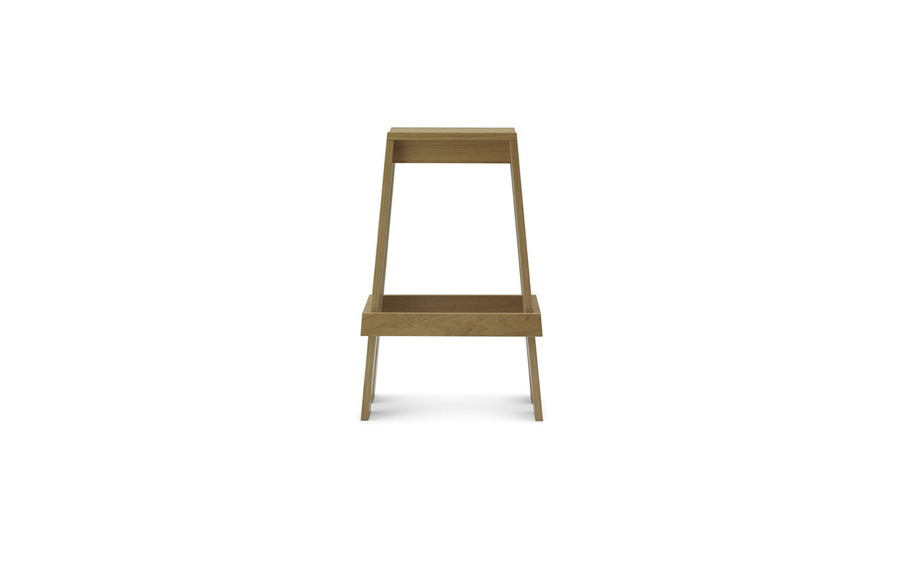Normann Copenhagen Sgabello da bar Let 75 cm in rovere Normann Copenhagen Sgabello da bar Let 75 cm in rovere