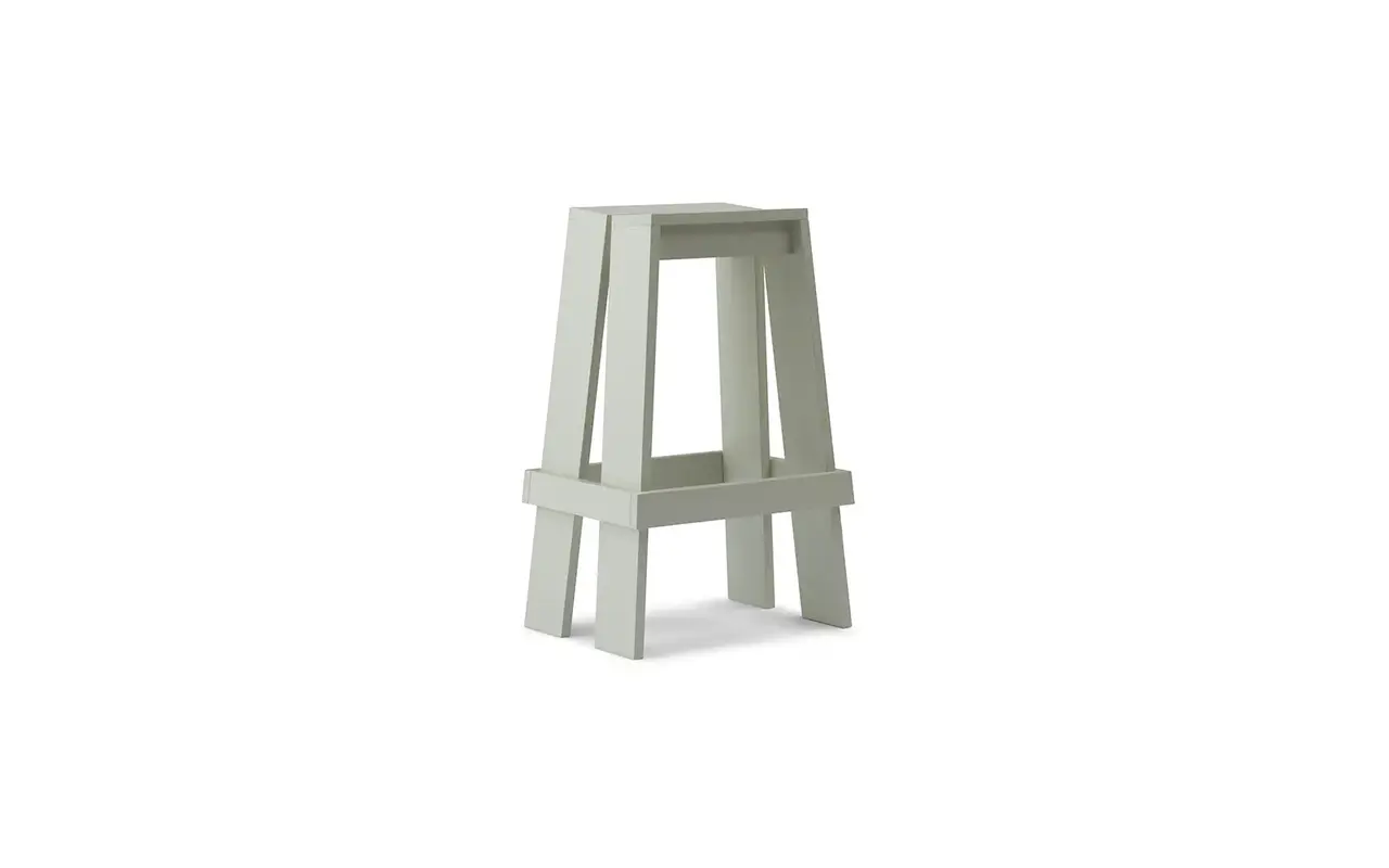 Normann Copenhagen Tabouret de bar Let 75cm gris clair Normann Copenhagen Tabouret de bar Let 75cm gris clair