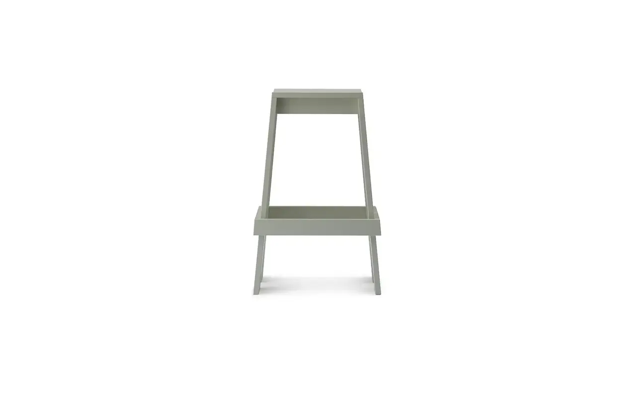 Normann Copenhagen Taburete de bar Let de 75 cm, gris claro Normann Copenhagen Taburete de bar Let de 75 cm, gris claro
