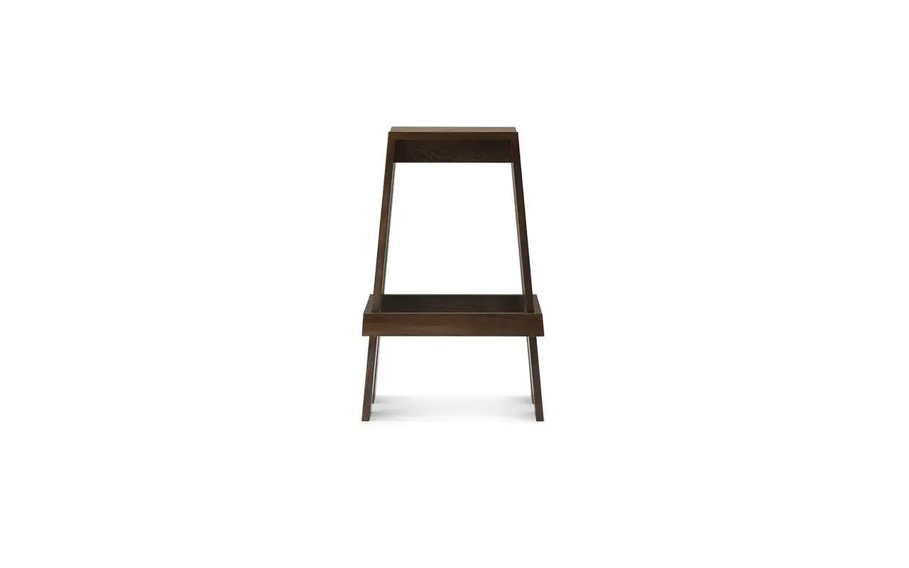 Normann Copenhagen Let bar stool 75cm brown stained ash Normann Copenhagen Let bar stool 75cm brown stained ash