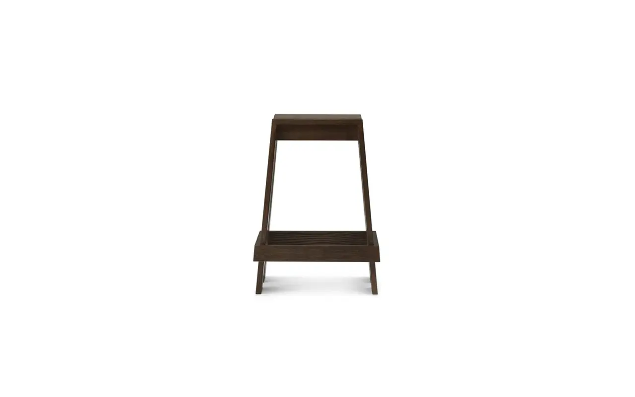 Normann Copenhagen Let barstol 65 cm brunbejdset ask Normann Copenhagen Let barstol 65 cm brunbejdset ask