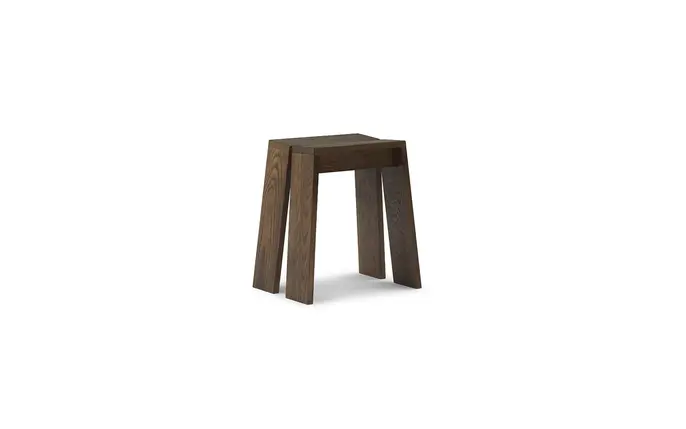 Normann Copenhagen Let kruk brown stained ash Normann Copenhagen Let kruk brown stained ash