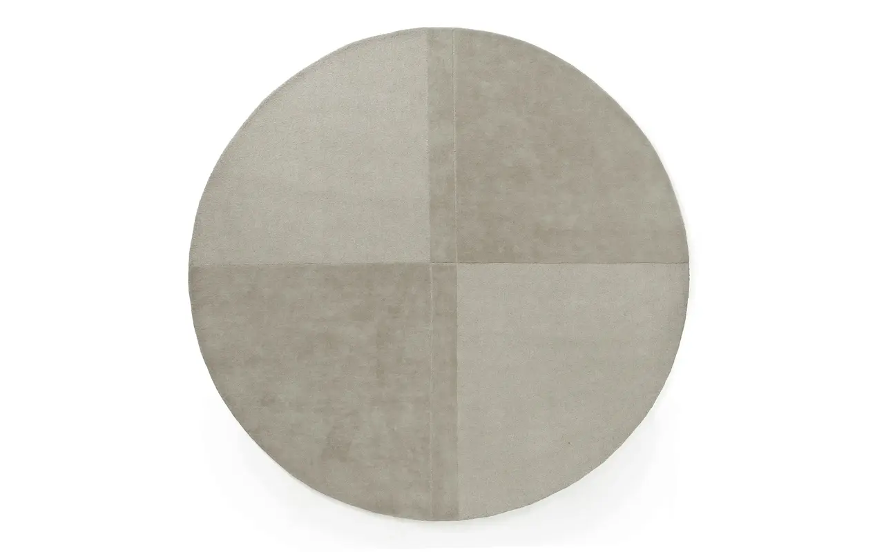 Normann Copenhagen Level vloerkleed Ø280cm warm grey Normann Copenhagen Level vloerkleed Ø280cm warm grey