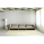 Normann Copenhagen Level vloerkleed 250x350cm light yellow