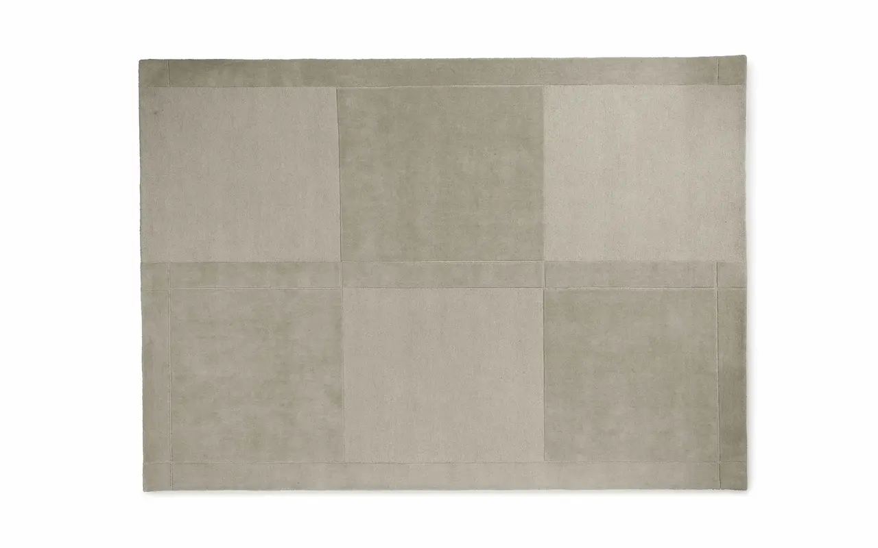 Normann Copenhagen Alfombra nivelada de 250x350cm, gris cálido. Normann Copenhagen Alfombra nivelada de 250x350cm, gris cálido.