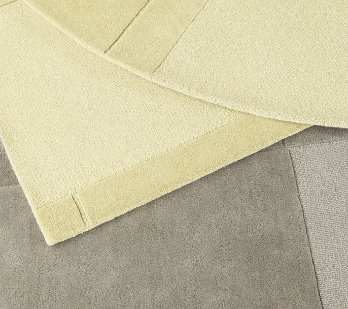 Normann Copenhagen Level vloerkleed 170x240cm light yellow