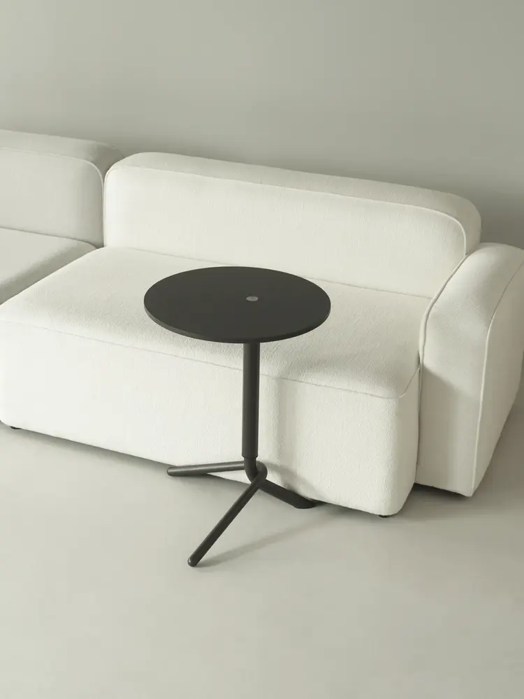 Normann Copenhagen Beistelltisch mit Hebemechanismus, schwarz