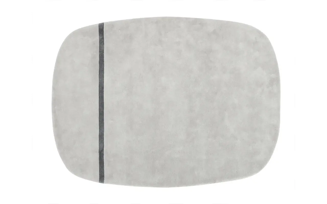 Normann Copenhagen Oona tæppe 175x240 cm grå