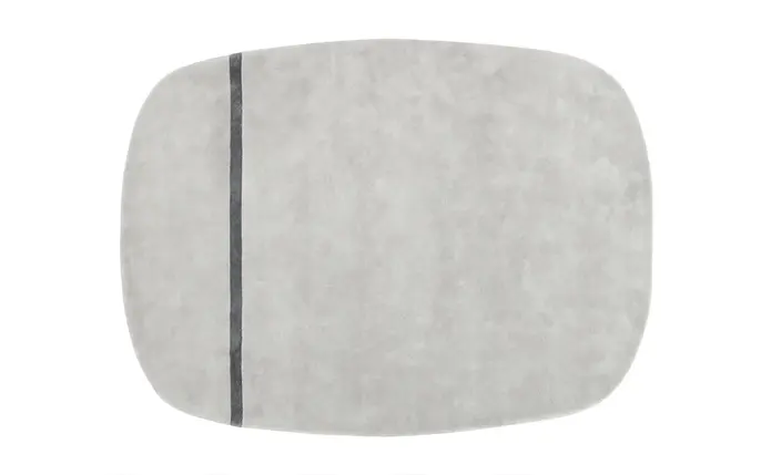 Normann Copenhagen Alfombra Oona de 175x240cm, color gris. Normann Copenhagen Alfombra Oona de 175x240cm, color gris.