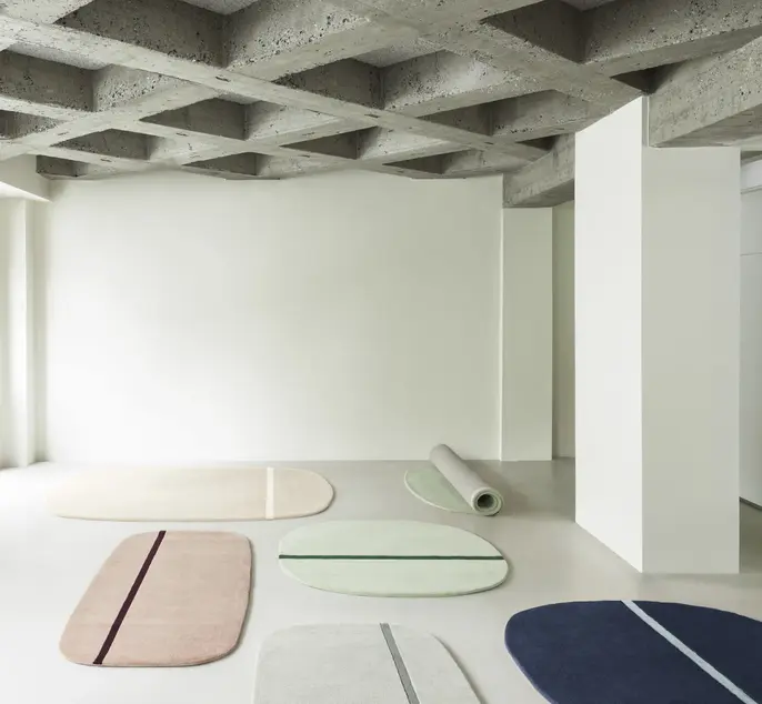 Normann Copenhagen Oona vloerkleed 175x240cm sand