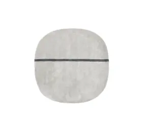 Normann Copenhagen Oona vloerkleed 140x140cm grey Normann Copenhagen Oona vloerkleed 140x140cm grey
