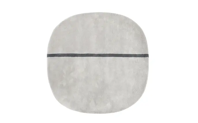 Normann Copenhagen Oona matta 140x140cm grå Normann Copenhagen Oona matta 140x140cm grå