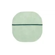 Normann Copenhagen Tappeto Oona 140x140 cm, colore menta. Normann Copenhagen Tappeto Oona 140x140 cm, colore menta.
