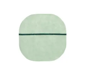 Normann Copenhagen Oona vloerkleed 140x140cm mint Normann Copenhagen Oona vloerkleed 140x140cm mint